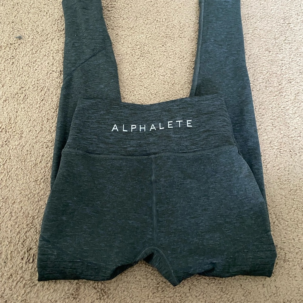 Gray alphalete leggings